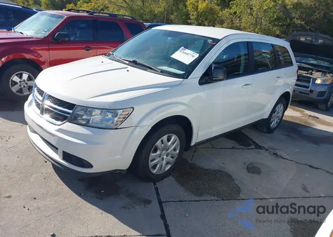 2015 Dodge Journey American Value Pkg from USA, damaged, VIN 3C4PDCABXFT736184